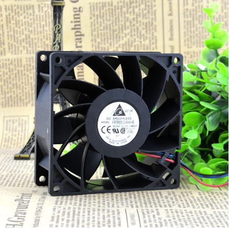 Original DELTA FFB0924HHE Cooling Fan 24V 0.27A 6.48W 3wires FFB0924HHE Fans